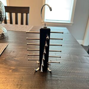 Hanging Tie and Belt Organizer